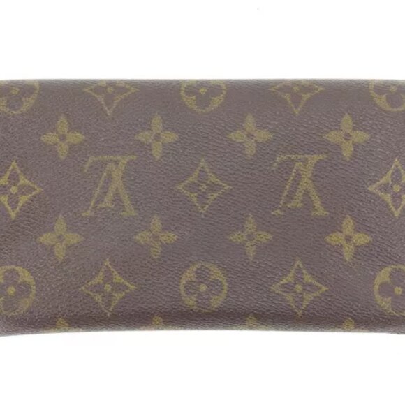 Louis Vuitton Purse Long Wallet Monogram Brown Woman Authentic Used - Picture 5 of 6